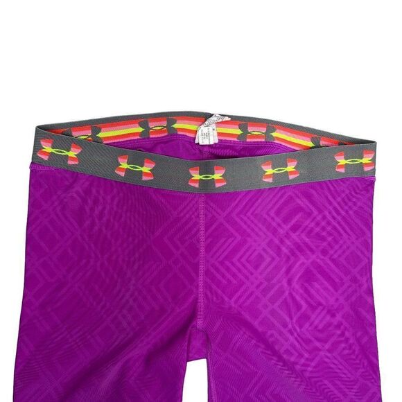 Under Armour Softball Padded Sliding Shorts Womens Size Large Purple Strike Zone - Picture 3 of 8